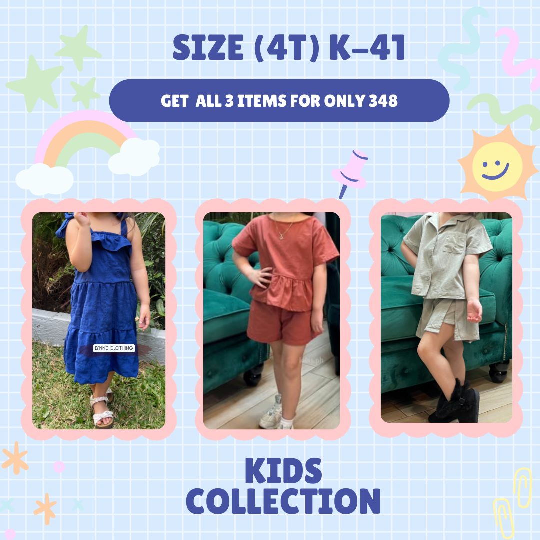 BUNDLE KIDS SIZE 4T (K-41)