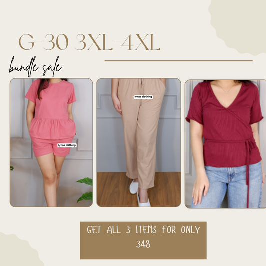 BUNDLE 3XL-4XL G30