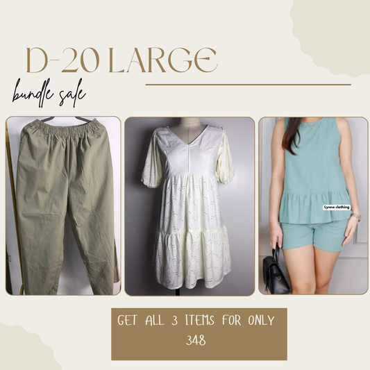 BUNDLE  LARGE D-20
